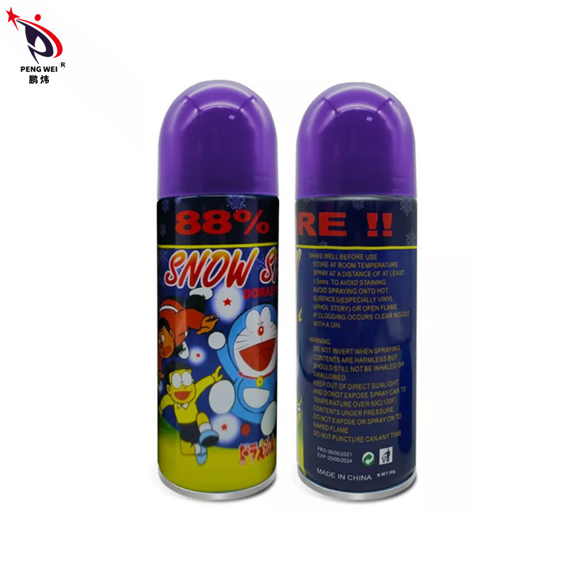Διακόσμηση τεχνητό Doraemon 250ml ψεκασμού νιφάδων χιονιού χριστουγεννιάτικων δέντρων γαμήλιων γενεθλίων