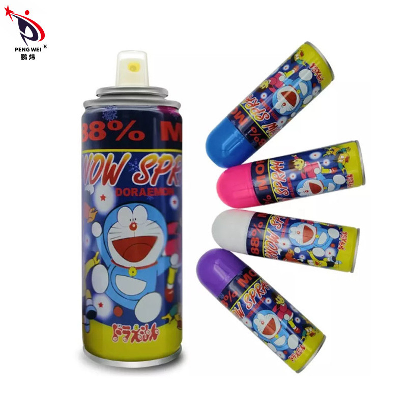 Διακόσμηση τεχνητό Doraemon 250ml ψεκασμού νιφάδων χιονιού χριστουγεννιάτικων δέντρων γαμήλιων γενεθλίων