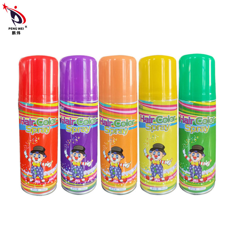 Washable ψεκασμοί 125ml χρώματος τρίχας Hairstyle χρωστικών ουσιών τρίχας μη τοξικοί