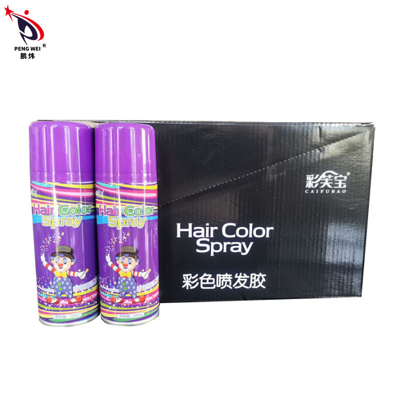 Washable ψεκασμοί 125ml χρώματος τρίχας Hairstyle χρωστικών ουσιών τρίχας μη τοξικοί