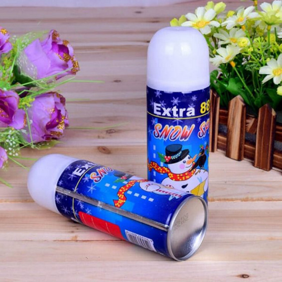 70g τεχνητή διακόσμηση καρναβαλιού κόμματος διακοπών φεστιβάλ πλακατζών ψεκασμού χιονιού αφρού