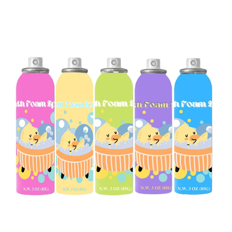 OEM Baby Bubble Foam Spray για χαλαρωτικά χρωματικά μοτίβα