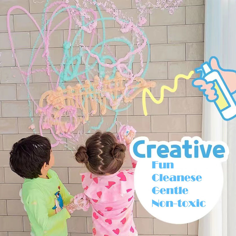 OEM Baby Bubble Foam Spray για χαλαρωτικά χρωματικά μοτίβα