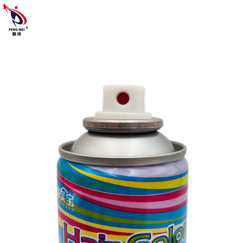 ISO22716 Σπρέι χρώματος μαλλιών χωρίς αμμωνία 250 ml Προσωρινό ψεκαστικό χρώματος μαλλιών
