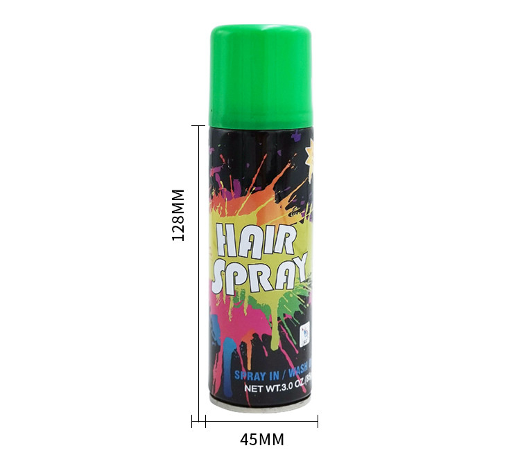 ψεκασμός χρώματος τρίχας κόμματος 150ml Πολλαπλή Σκηνή, αβλαβής προσωρινός ψεκασμός χρώματος χρωστικών ουσιών τρίχας