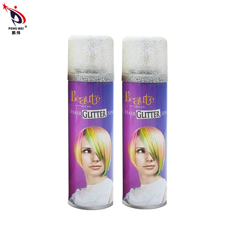 200ml η αβλαβής τρίχα ακτινοβολεί μη τοξικός ανθεκτικός χρώματος ψεκασμού χρυσός