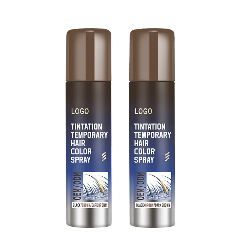 Ο προσωρινός Washable ψεκασμός 52*128mm χρώματος τρίχας μπορεί μπλε να χρωματίσει