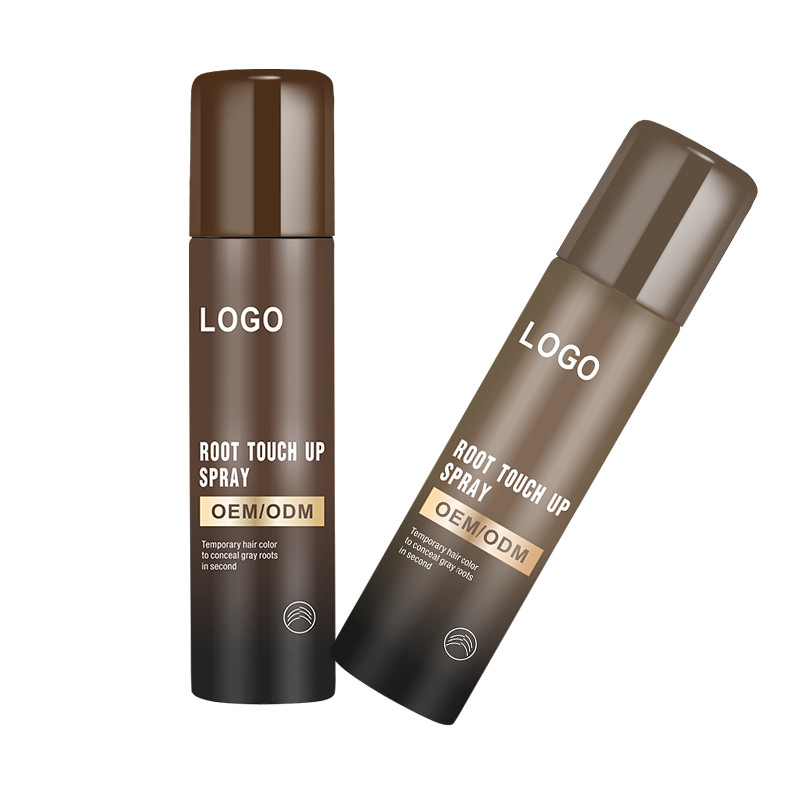 EN71 Σπρέι χρώματος μαλλιών Instant Retouch Root Cover Up Φυσικό χρώμα Αναζωογονητικό γκρι έκλυμα σπρέι