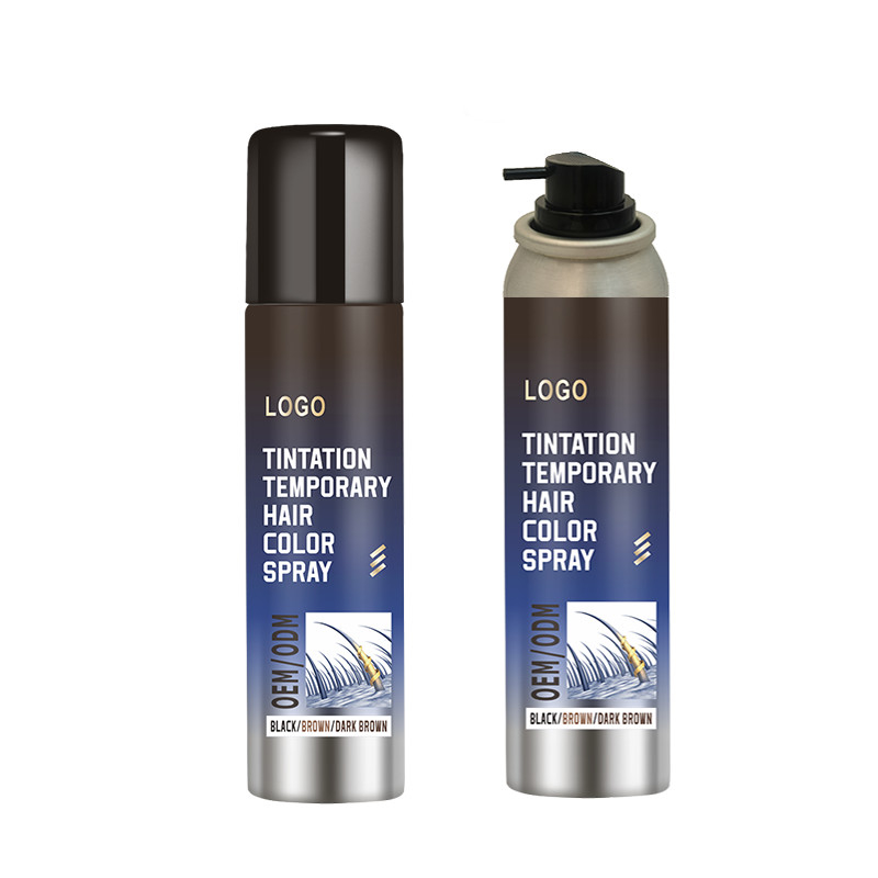 250 ml προσωρινά σπρέι χρώματος μαλλιών πλένονται εύκολα 3 χρόνια διάρκεια ζωής