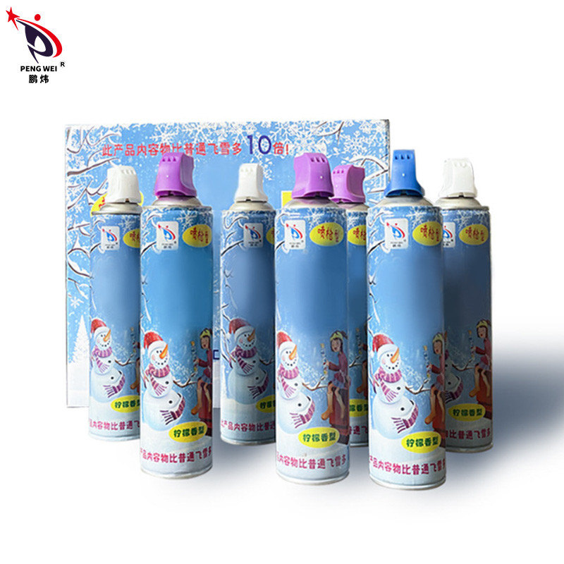 500 ml Μεγάλη χωρητικότητα Σκανδάλη Φούσκας Χιονιστής Σπρέι Χριστουγεννιάτικη διακόσμηση
